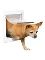 Produktbild: Trixie 2-Way dog flap with tunnel XS-S: 25 × 29 cm white