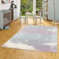 Produktbild: Pergamon Kinderzimmer Teppich Maui Kids in Pastell Farben Wolkenhimmel in 5 Größen