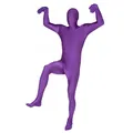 Produktbild: Morphsuits Lilaner Morphsuit für Erwachsene, Ganzkörperanzug Herren Damen, Faschingskostüm - L (163cm-175cm)