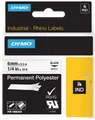 Produktbild: DYMO IND 1805442 - DYMO IND Polyester, 6mm, schwarz/weiß