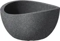 Produktbild: Scheurich Pflanzschale Wave Globe Bowl Serie 252 schwarz granit Ø 40 cm