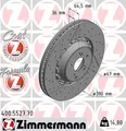 Produktbild: 2x ZIMMERMANN 400.5527.70 Bremsscheibe für MERCEDES-BENZ