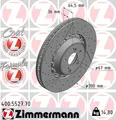 Produktbild: ZIMMERMANN 400.5527.70 Bremsscheibe für MERCEDES-BENZ