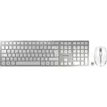 Produktbild: CHERRY DW 9100 Slim silber/weiß, USB, DE