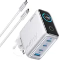 Produktbild: Anker 140W USB C Laptop Ladegerät 4-Port Multi-Geräte Schnellladeleis GaN