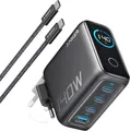 Produktbild: Anker 140W USB C Ladegerät 4-Port Multi-Geräte Schnellladeleistung Touch Control