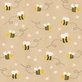 Produktbild: 20 Servietten aus Recycling-Papier Just Bee Kleine Bienen Tiere Sommer 33x33cm
