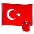 Produktbild: Türkei Fahne 150 x 90 cm Bayrak Flagge Türkiye Türk Bayragi