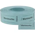 Produktbild: Sigel Wertmarken GR555, Wertmarke, fortlaufend nummeriert, blau, Rolle mit 500 Stück