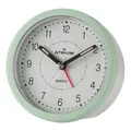 Produktbild: moderner Design Wecker Analog Quarz ohne Ticken mit Licht und Snooze Weiß Min...