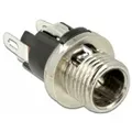Produktbild: Delock 89910 Niedervolt-steckverbinder Buchse, Einbau 5.5 Mm 2.1 Mm  1 St.