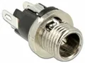 Produktbild: Delock 89910 Niedervolt-Steckverbinder Buchse, Einbau 5.5mm 2.1mm 1St.