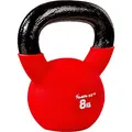Produktbild: MOVIT Kettlebell PRO, Kugelhantel aus Gusseisen mit Neoprenbeschichtung, 12 Varianten: 2 bis 24 kg, schadstoffgeprüft, Schwunghantel Kugelgewicht
