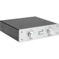 Produktbild: Dynavox VerstärkerBoxenUmschalter AMPS PRO silber (Audio Switch) (207766)