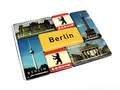 Produktbild: Magnet-Set Berlin, 7-teilig, Hauptstadt Souvenir mit Sieben dekorativen Mini-Magneten, Gesamtgröße ca. 7,5 x 9 cm