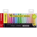Produktbild: STABILO Textmarker BOSS ORIGINAL, 15er Tischset