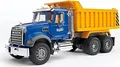 Produktbild: Bruder MACK Granite Tip up truck - 3 Jahr(e) - ABS Synthetik - Blau - Gelb