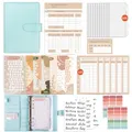 Produktbild: FUHOMI A6 Binder Budget Planner Deutsch Sparchallenge Budgetplaner