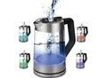 Produktbild: Ecosa Glas Wasserkocher Temperatureinstellung Easy Fill LED 1.7L