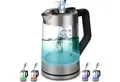 Produktbild: ecosa Wasserkocher EO-660, 1.7 l, 2200 W, Temperatureinstellung,LED-Beleuchtung,Edelstahl,BPA-frei,Farbwechsel