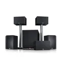 Produktbild: Teufel System 6-5.1 Heimkino Set mit Mächtiger Subwoofer, High-End-Klasse Lautsprecher für Filmton und Musik, 3-Wege-Dipole, Kinoatmosphäre - schwarz