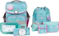Produktbild: SCHOOL-MOOD® Schulranzen Timeless, Lilly (Meerjungfrau) (Set, 7-tlg), mit LED-Patchy, aus recyceltem Material