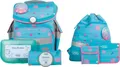 Produktbild: School-Mood Timeless mit LED Patchy Schulranzen-Set 7-teilig Lilly türkis