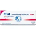 Produktbild: Pfeil Zahnschmerz-Tabletten forte Filmtabletten 10 St