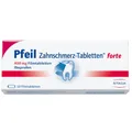 Produktbild: Pfeil Zahnschmerz Filmtabletten forte