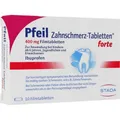 Produktbild: PFEIL Zahnschmerz-Tabletten forte Filmtabletten 10 St. PZN 00410554