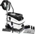 Produktbild: Wiltec Industriestaubsauger 1600 Watt & 30 Liter Behälter, Nass- und Trockensauger mit 3-fach Filtersystem & Blasfunktion, Mehrzwecksauger mit Zubehör