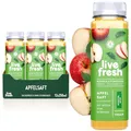 Produktbild: LiveFresh Apfelsaft Kaltgepresst¹ – 12x250ml – Direktsaft Bodensee Apfel ohne Zuckerzusatz – Nicht erhitzt – In Deutschland hergestellt