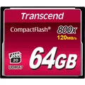 Produktbild: Transcend 64GB CF CARD (800X, TYPE I ) (64 GB, CF) (TS64GCF800)