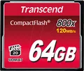 Produktbild: TS64GCF800 - CF-Speicherkarte, 64GB 800x