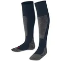 Produktbild: FALKE Kniestrümpfe Active Ski (1-Paar) mit weicher Plüschsohle blau 31-34