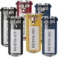 Produktbild: Durable Schlüsselanhänger Key Clip, 6 Stück, Schlüsselschilder, farbig sortiert, 195700