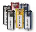 Produktbild: DURABLE Schlüsselanhänger Set Schlüsselanhänger KEY CLIP 1957 00 farbig sortiert 6 Stk, kostenfreies Software-Download unter www.durable.de