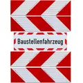 Produktbild: UvV Set 4 Stück 3M-Folien magnetische Kfz-Warnmarkierung Anwendungspaket Plus 45x15 cm Magnet Schild reflektierend (Baustellenfahrzeug)