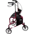 Produktbild: Antar Premium Rollator, 3 Räder, faltbar, Sitz und Rückengurt