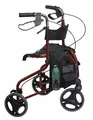 Produktbild: Antar Premium Rollator, 3 Räder, faltbar, Sitz und Rückengurt