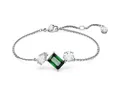 Produktbild: Swarovski Perlenarmband Swarovski-MESMERA:ARMBAND GREEN WHITE/RHS M 5668360 weiss 15,5-19,5 cm