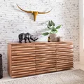 Produktbild: Sideboard Akazie 160 cm Massivholz Anrichte Landhaus Kommode Schrank Baumkante