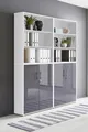 Produktbild: BMG Möbel Schrankwand abschließbar Büro Office Edition Set 11 Weiß/Anthrazit