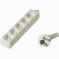 Produktbild: PremiumCord PP5-05 power extension 5 AC outlet(s) White (5 x, 5 m) (PP5-05)
