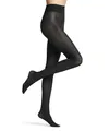 Produktbild: FALKE Damen Strumpfhose Pure Matt 50 DEN W Ti halb-blickdicht einfarbig 1 Stück, Schwarz Black 3009 Dovetail, M
