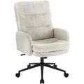 Produktbild: Iwmh Ergonomisch Bürostuhl Mit Rollen, Höhenverstellbar Drehstuhl, Friseurstuhl Mit Hoher Rückenlehne, Schreibtischstuhl Mit Armlehne - Weiß