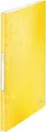 Produktbild: LEITZ Sichtbuch WOW, A4, PP, mit 40 Hüllen, gelb-metallic laminierte Oberfläche, Oberflächenstruktur mit 3D-Prägung, - 1 Stück (4632-00-16)