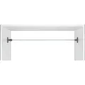 Produktbild: Teleskop-klemmstange Herkules 80-145 Cm, Klemmregal, Weiß, Pulverbeschichtetes Metall Weiß, Kunststoff (abs) Hellgrau, Polyvinylchlorid Hellgrau - Weiß - Wenko