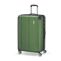 Produktbild: Travelite Hartschalenkoffer groß, erweiterbar, 4 Rollen, City, Trolley mit kratzfester Oberfläche, TSA Schloss, Dehnfalte, 77 cm, 113-124 Liter