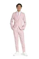 Produktbild: OppoSuits Teen Jungen üppige Blush solide Farbe Anzug - Abschlussball und Hochzeit Party-Outfit - einschließlich Blazer, Hosen und Krawatte - rosa